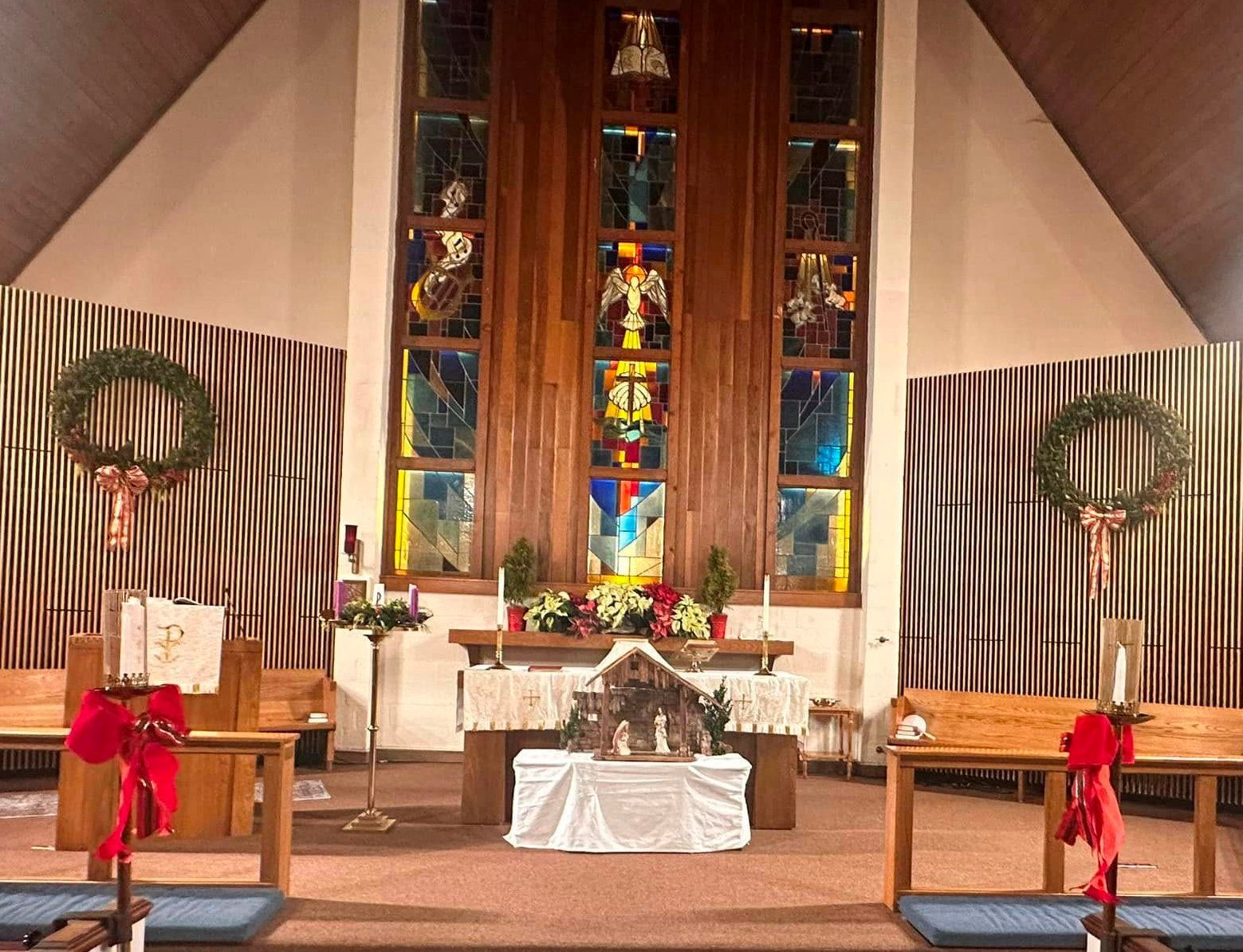 Christmas Eve Altar - St Marks Campus