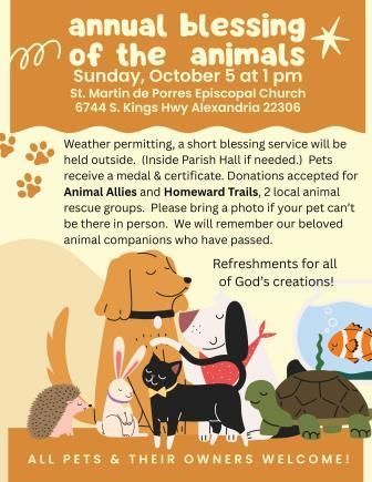 2025 Blessing of the Animals