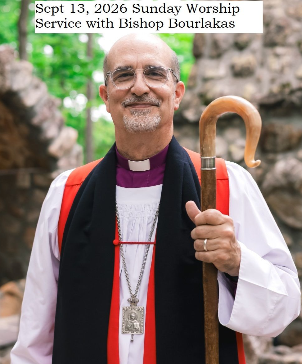 Bishop Bourlakas - Sunday Sept 13, 2026