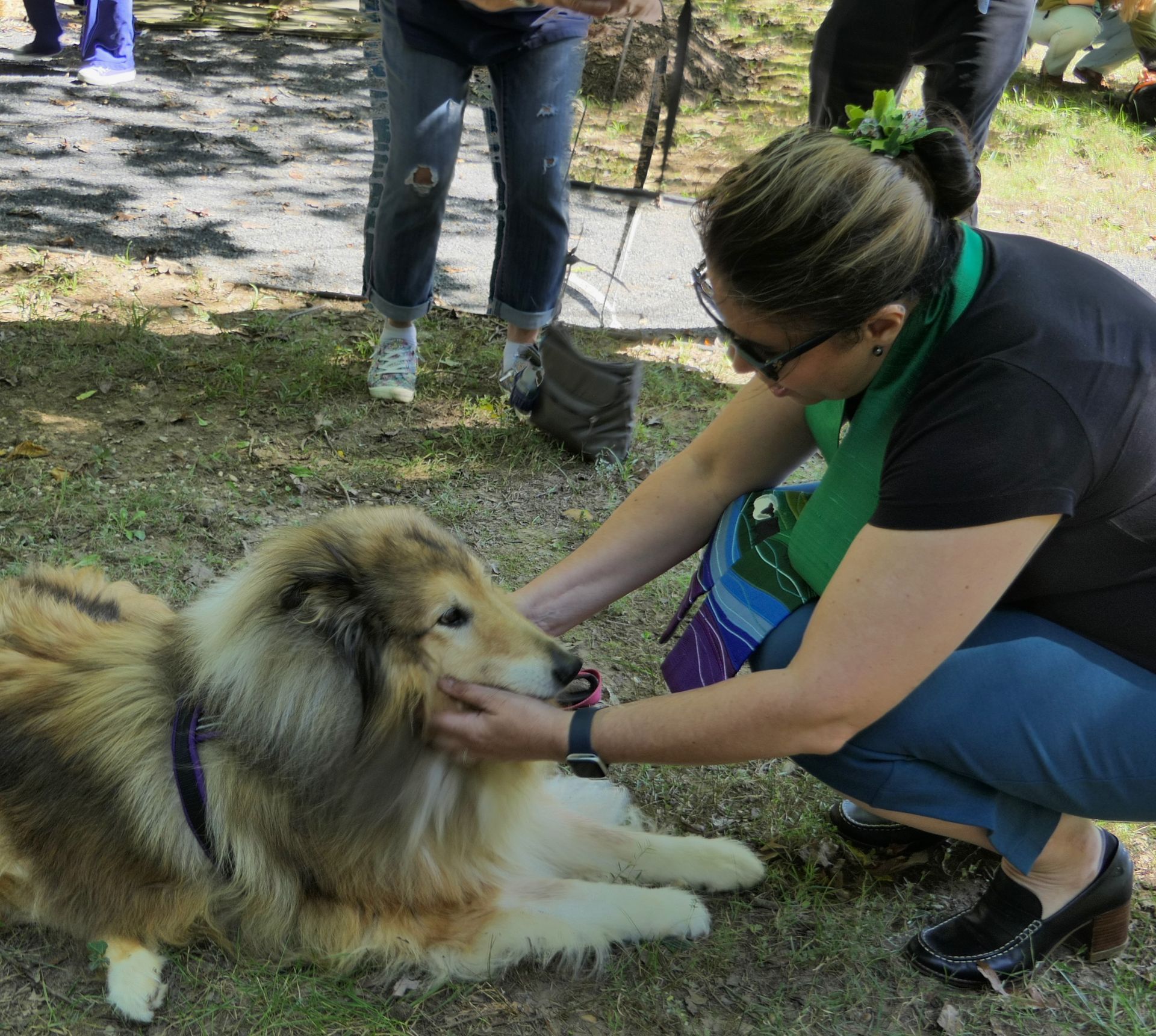 Blessing of the Animals 2024 gathering