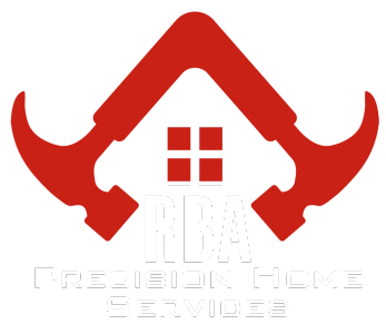 Red house logo with crossed tools and the text “RBA Freebird Home Services”