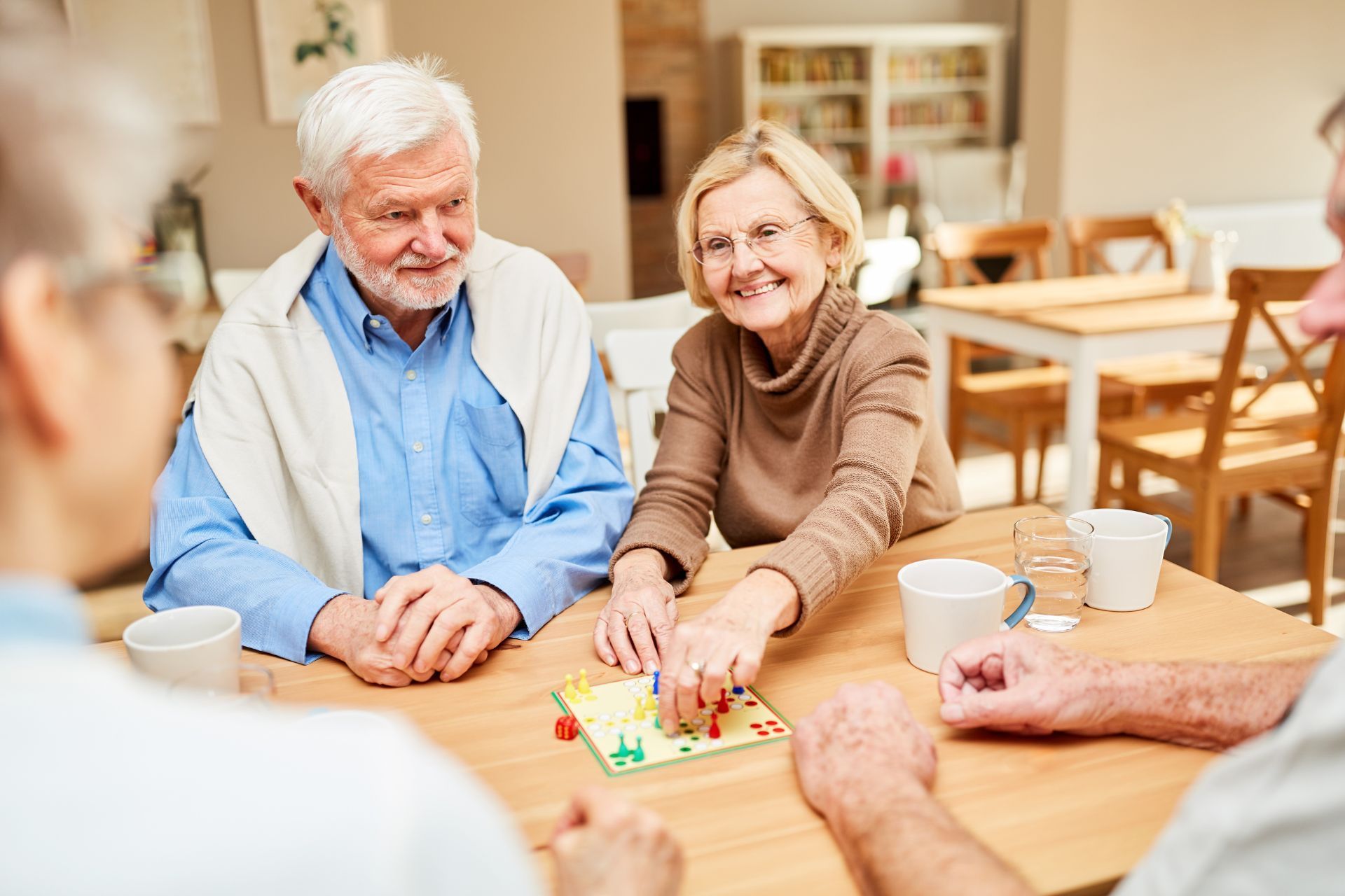 seniors playing 