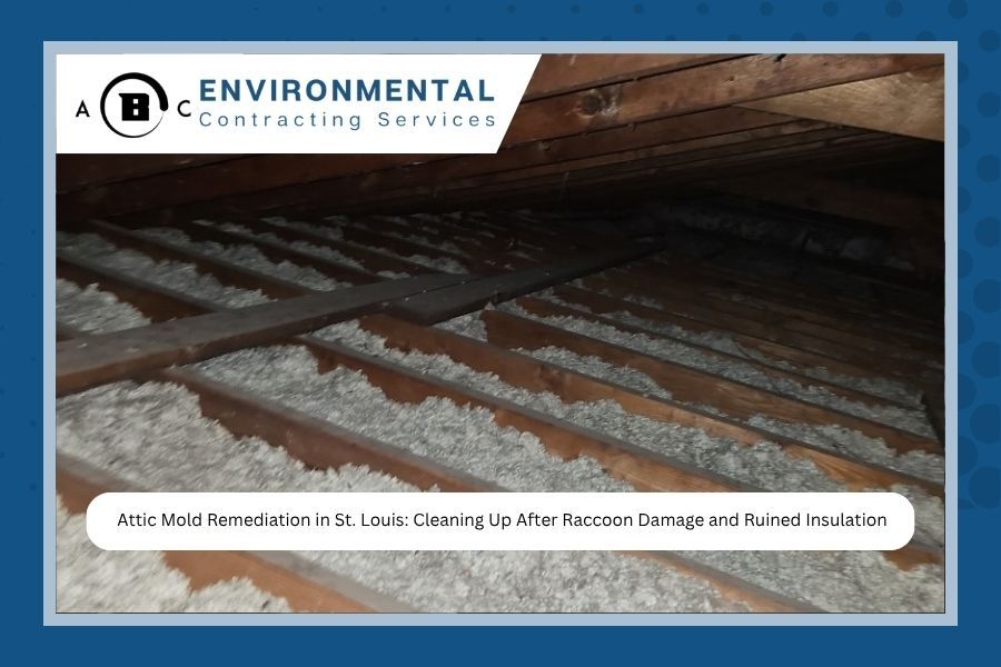 Attic Mold Remediation in St. Louis