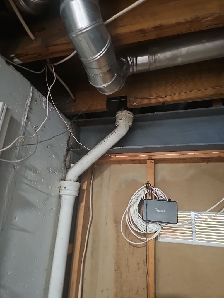 Basement ceiling and HVAC inspection