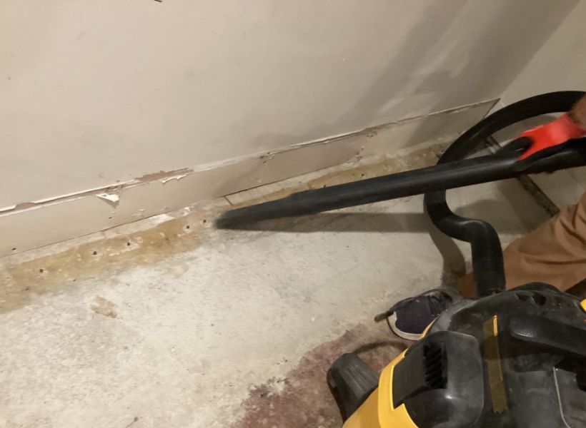 HEPA vacuuming