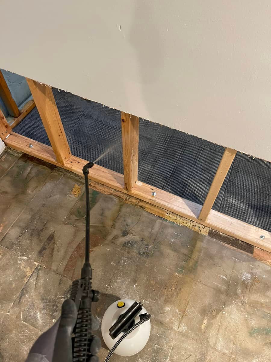 basement water damage mitigation