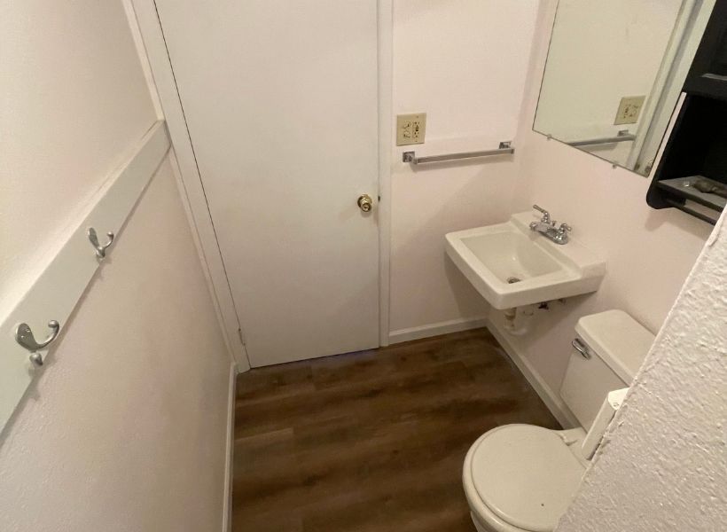 bathroom after water restoration