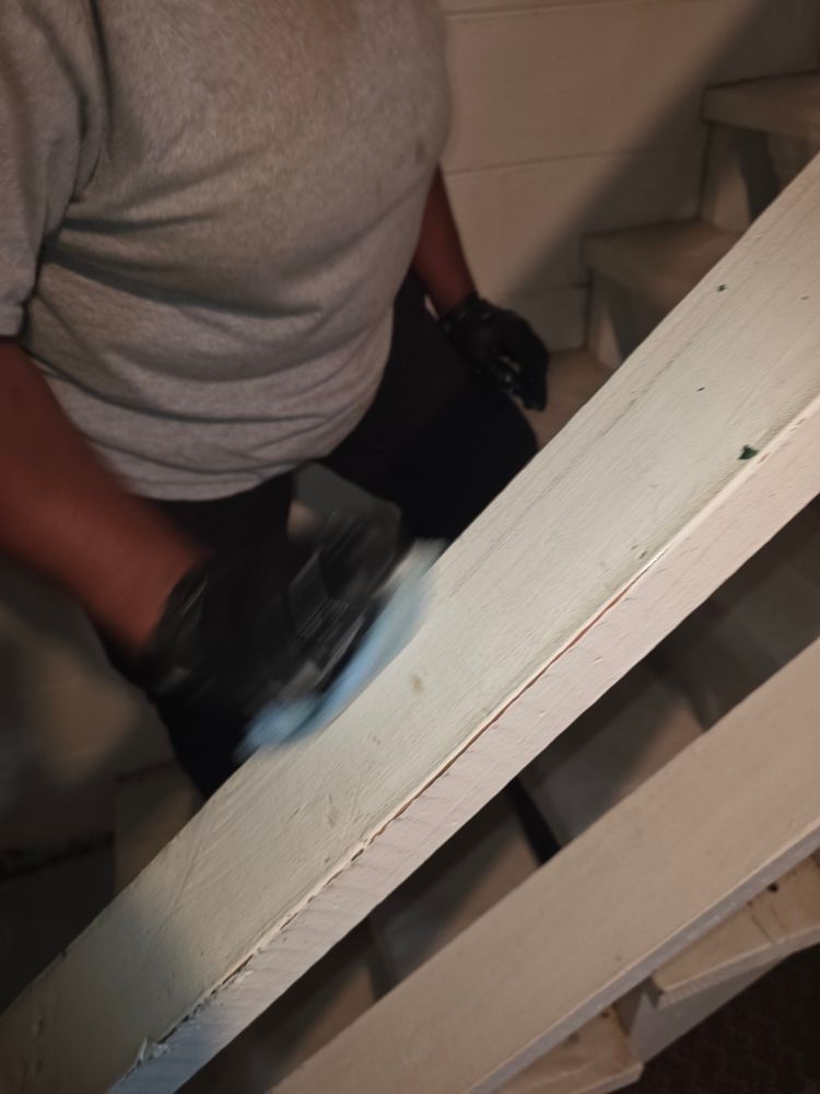 Detailed cleaning of surfaces during fire damage restoration process