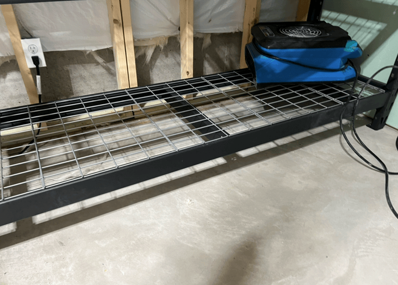 drywall water damage cleanup