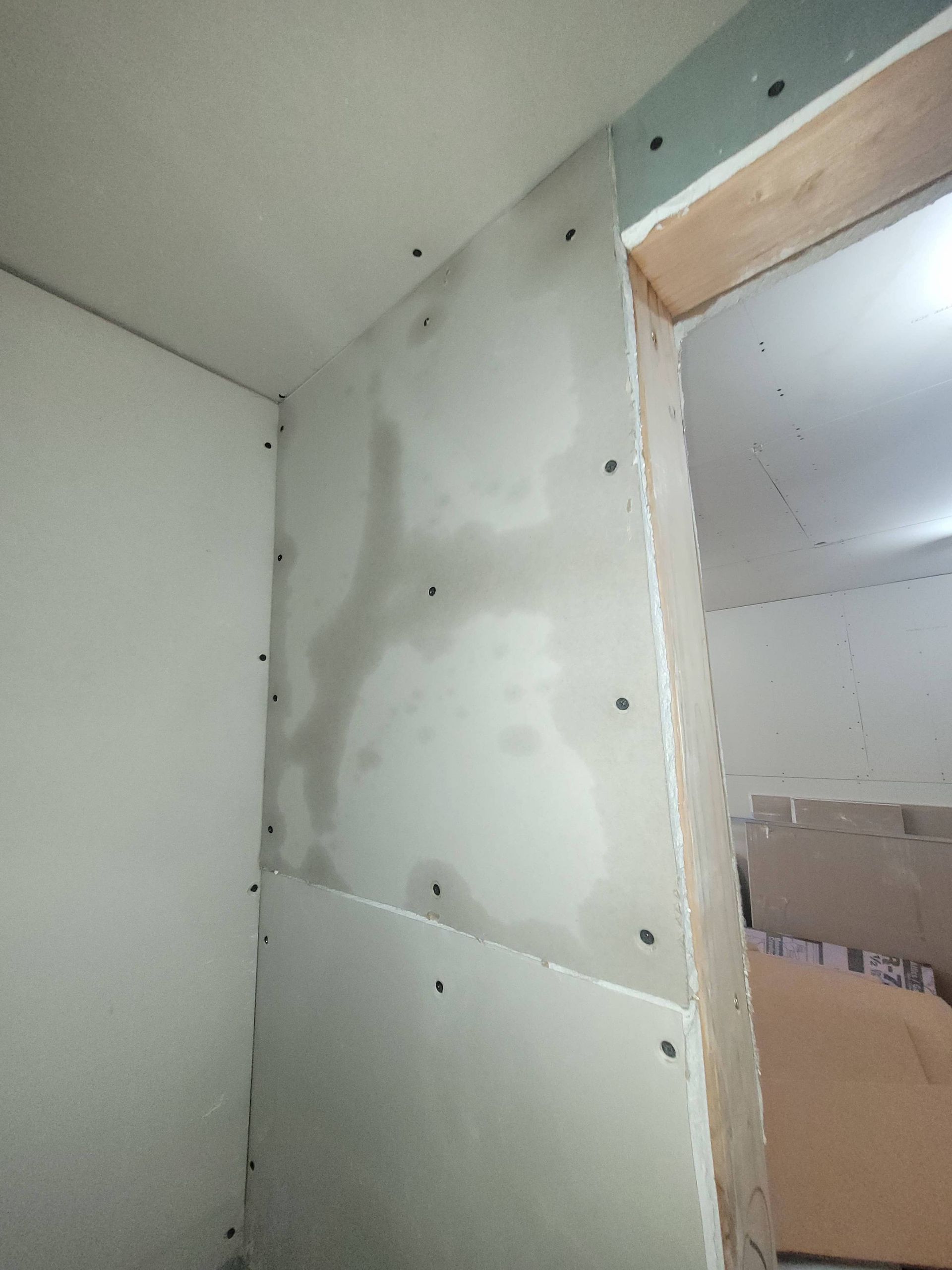 drywall water damage