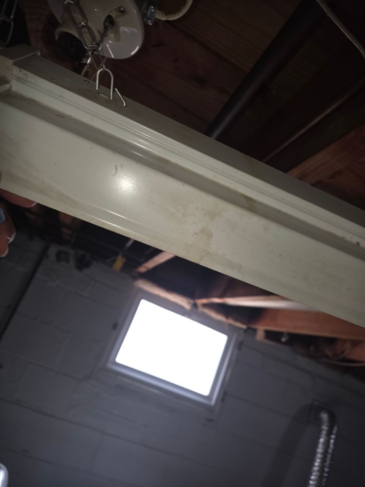 Visible soot stains on surfaces throughout fire-damaged Florissant residence