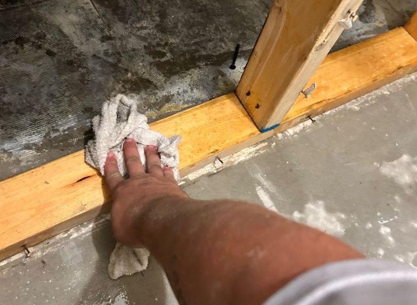 wiping studs