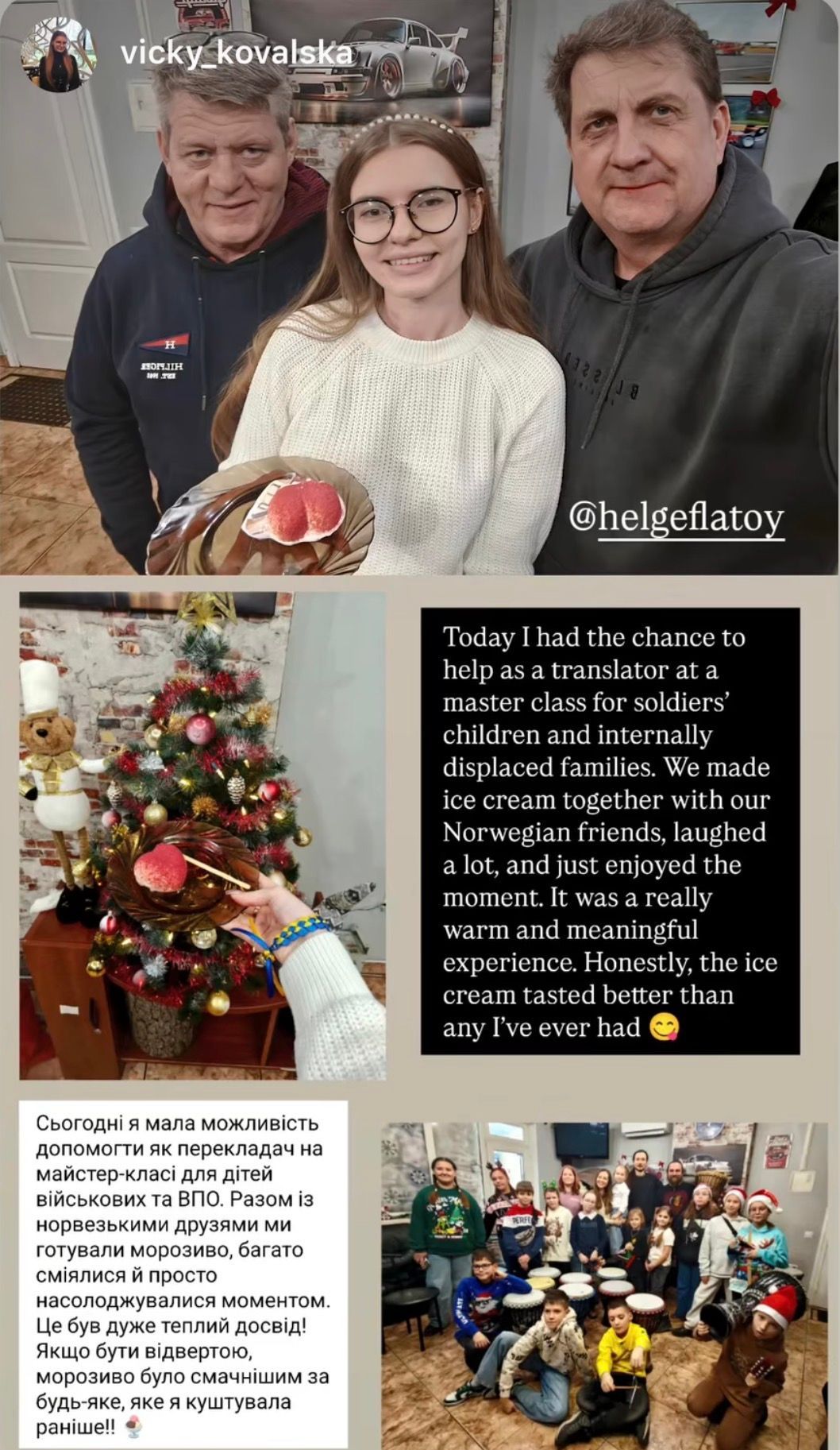 Dare2be på tur til Ukraina med Helge Flatøy