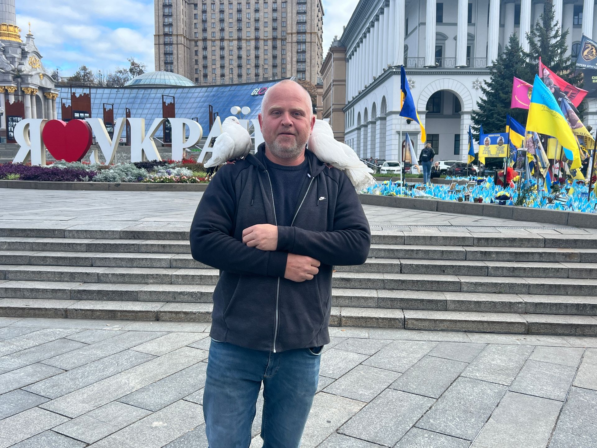 Dare2be på tur til Ukraina med Helge Flatøy