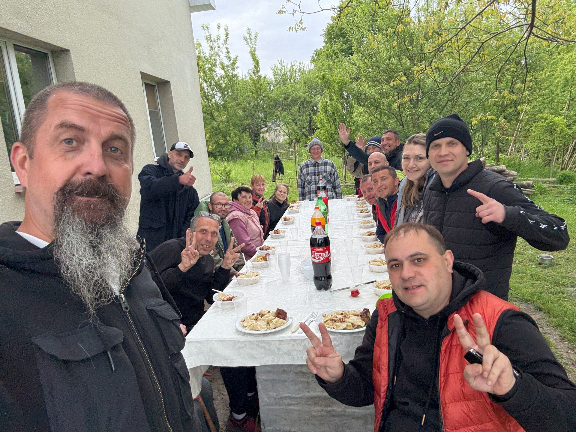 Dare2be på tur til Ukraina med Helge Flatøy