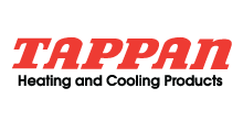 Tappan logo, red text 