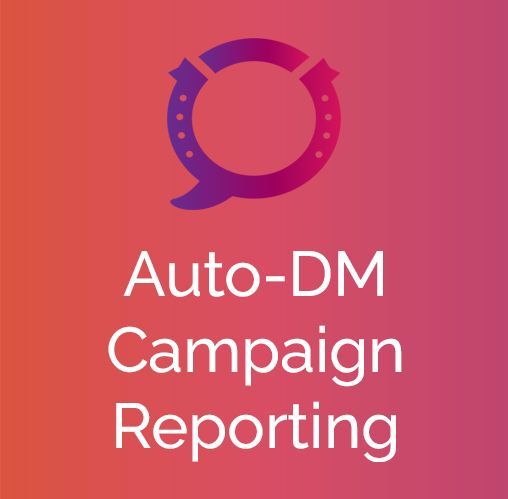 Automation DM campaign reporting using stampede social automation tool