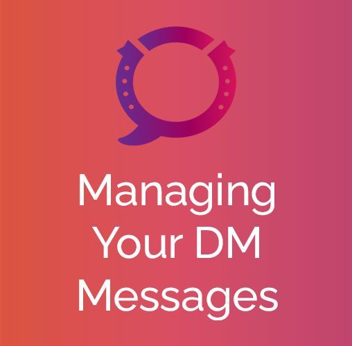 Managing your DM message using stampede social automation tool