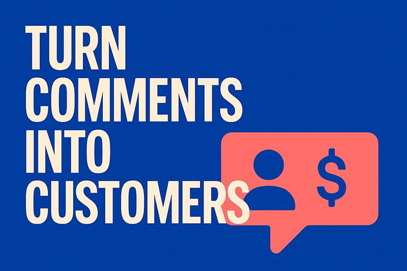 Turn Comments into Customers: The Rise of Comment-Triggered Commerce