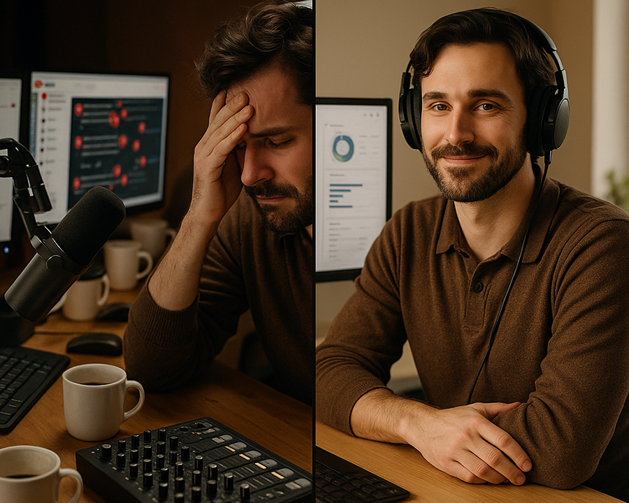 The YouTube Podcast Trap: Why Your Best Content Is Getting Buried (And How to Fix It)