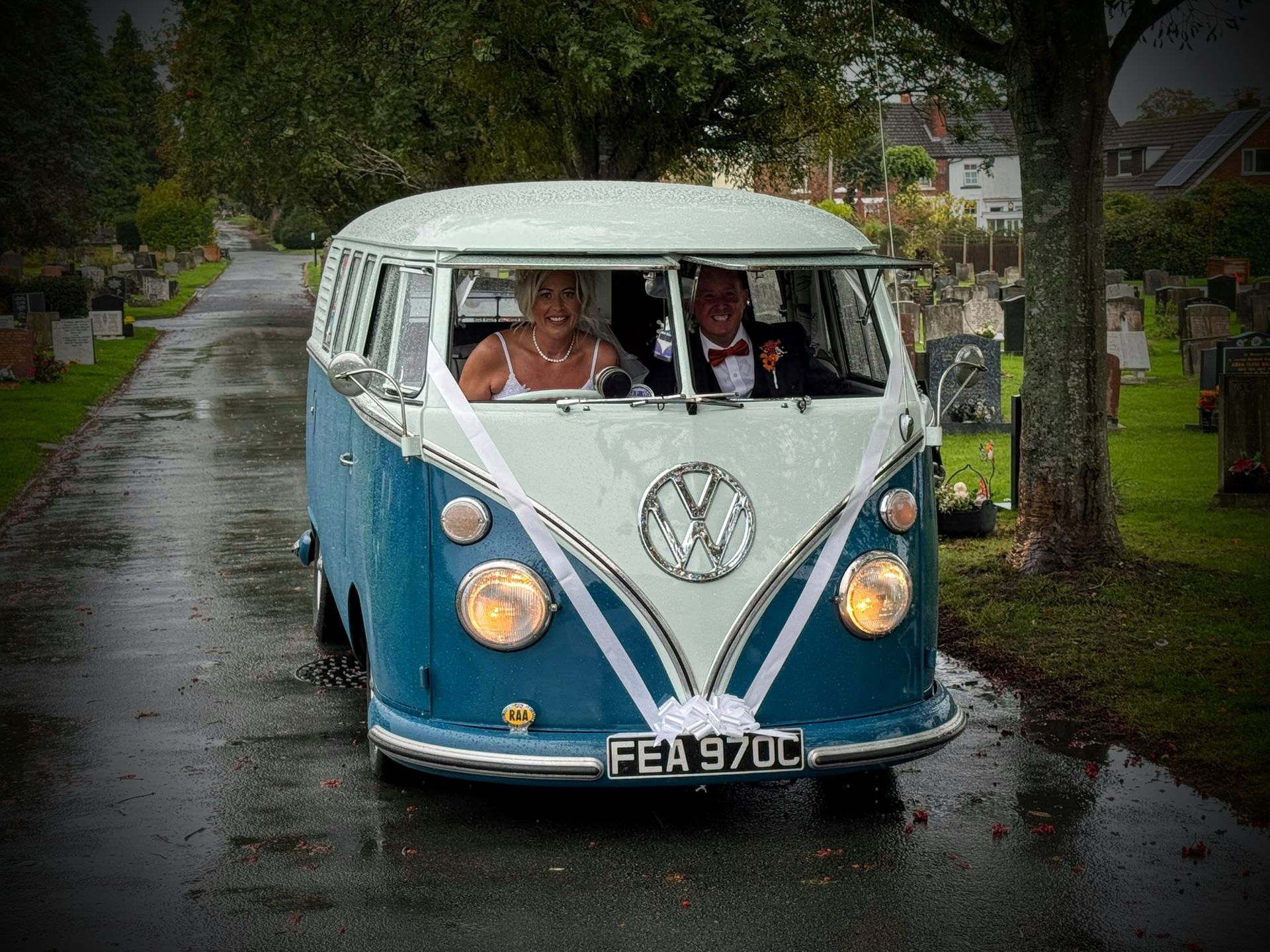 VW Campervan wedding car