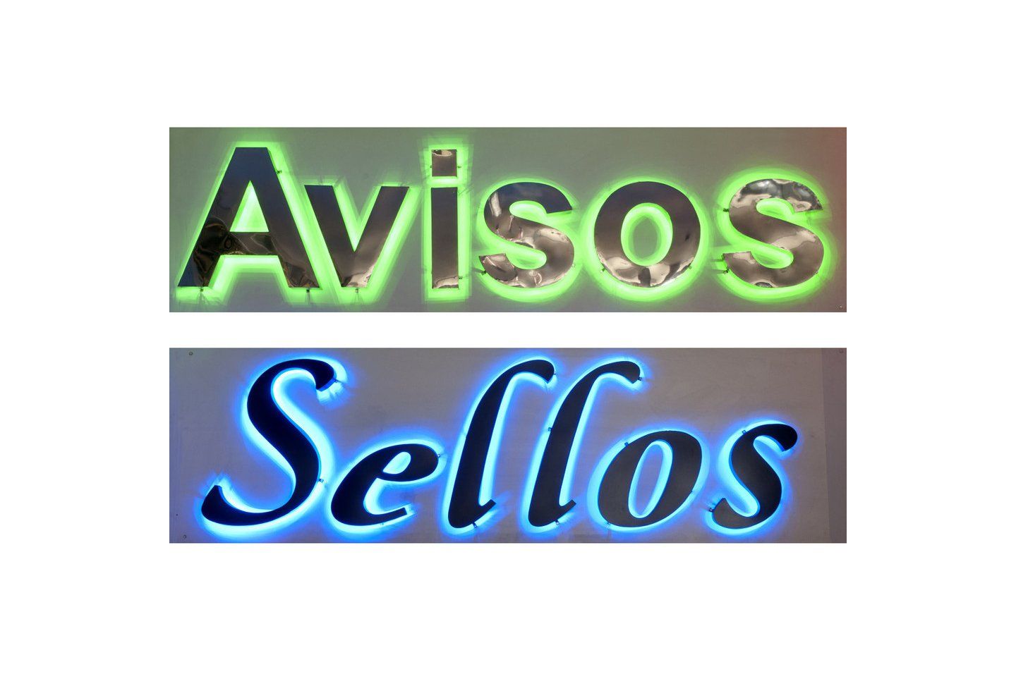Relieves Rop - Avisos en Acrílico con Sistema de Iluminación