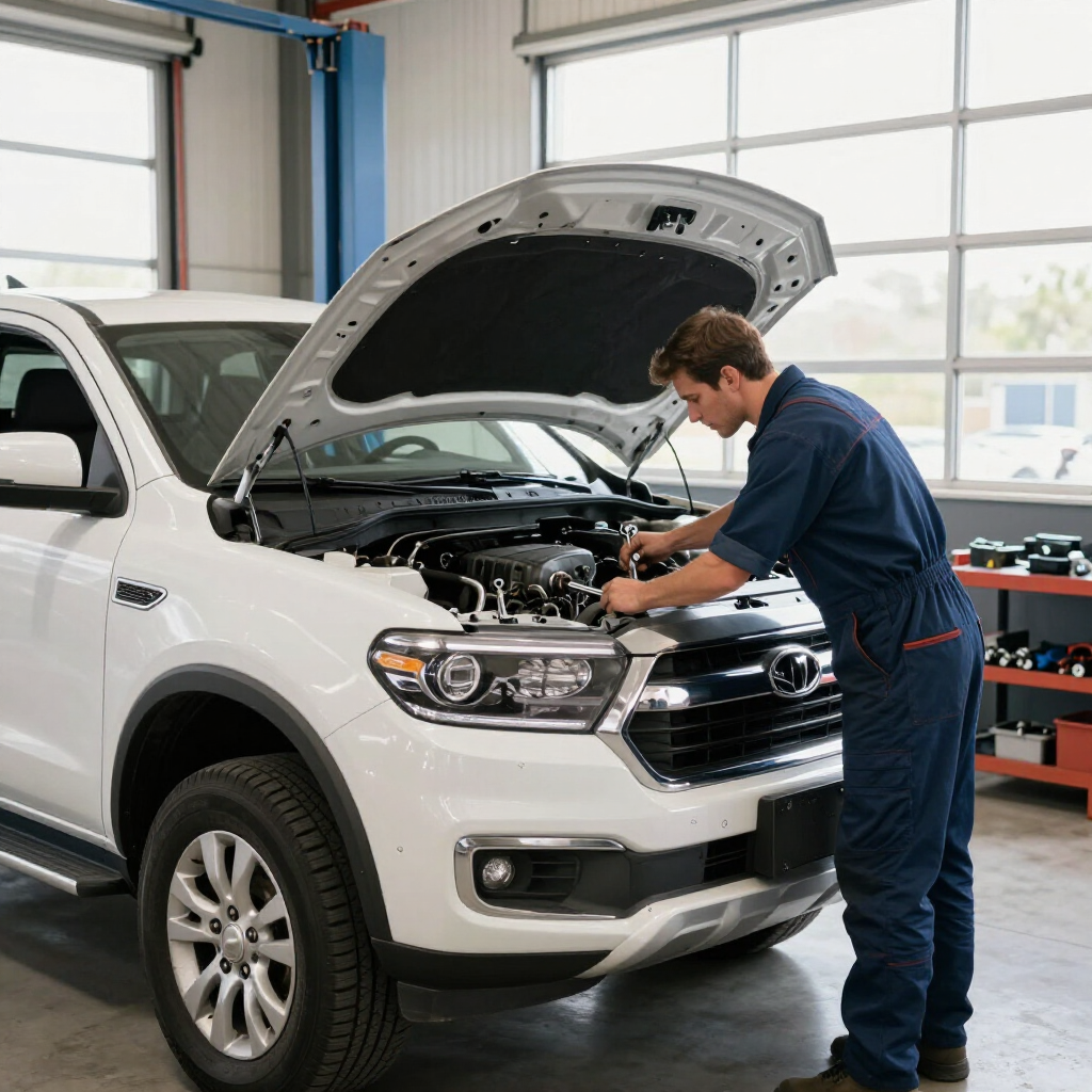 Light Duty Truck Repair Shop