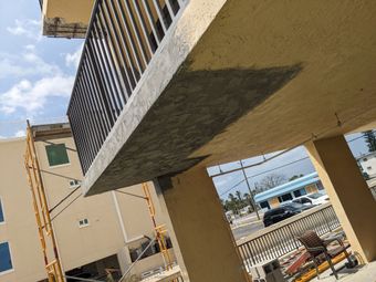 under balcony repair 6