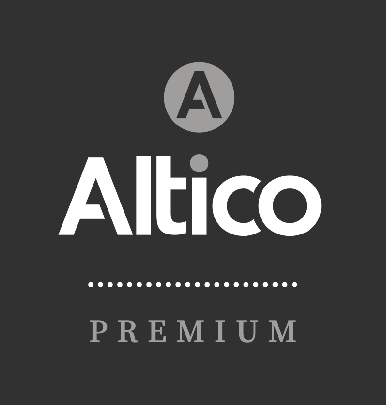 Logo for Altico Premium, with 