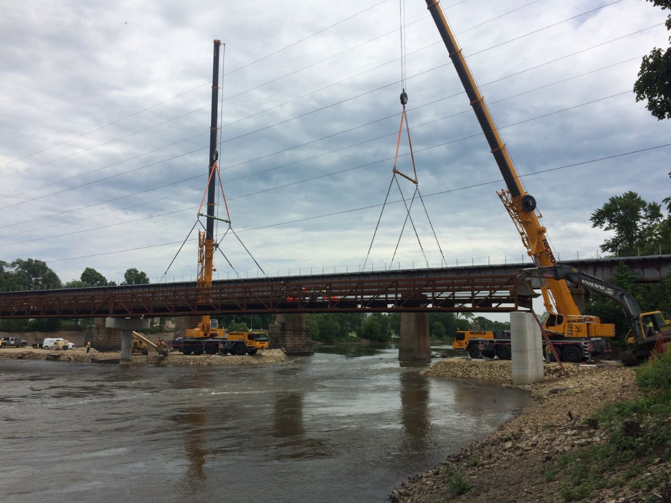 Full View Of Bridge — Kankakee, IL — Kankakee Valley Construction Co