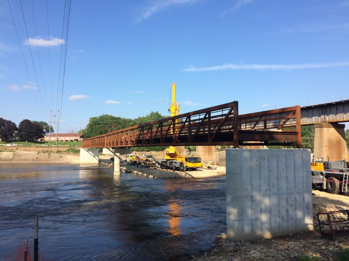 Construction Of Bridge — Kankakee, IL — Kankakee Valley Construction Co
