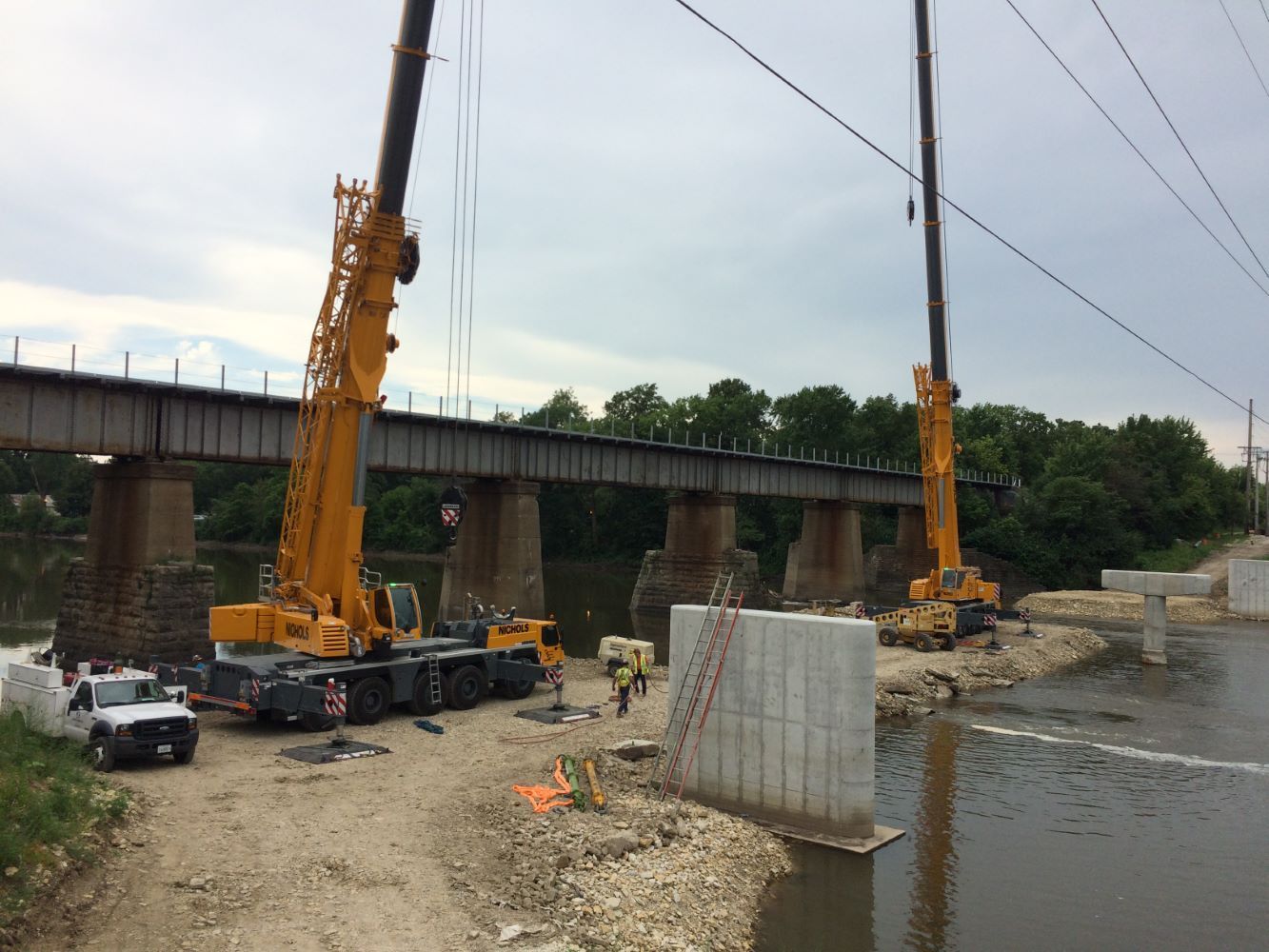 Bridge Structure — Kankakee, IL — Kankakee Valley Construction Co