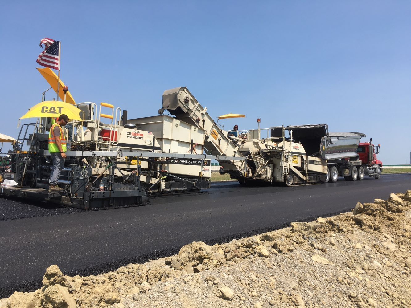Paving Asphalt — Kankakee, IL — Kankakee Valley Construction Co