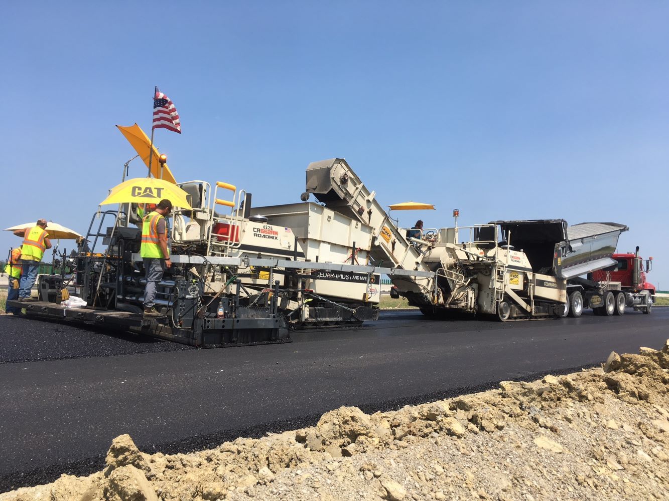 Commercial Paving — Kankakee, IL — Kankakee Valley Construction Co