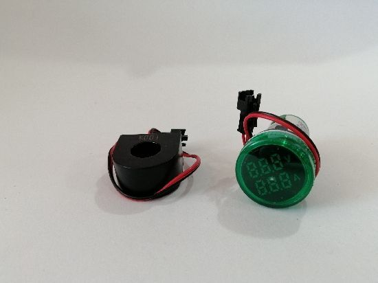 Indicador de AMP y VOL LED 22MM