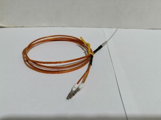 Termopar Tipo J de Punta, 1.5MM Ø x 300mm.Con 1mtro de Extensión de Kapton