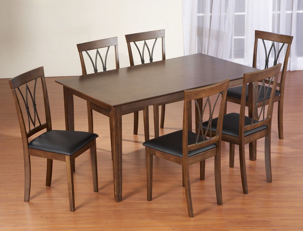A Wooden Table And Chairs Set On A Wooden Floor — Johnson's Timber Agencies In Ulladulla, NSW