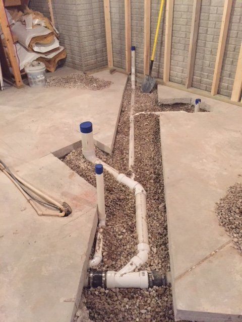New Pipes in House — Jefferson, WI — Precision Plumbing Services