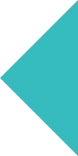 Teal left-pointing triangular arrow on a white background