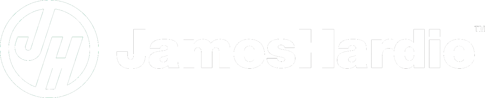 Faint white logo and wordmark on a light background, with a circular emblem on the left.