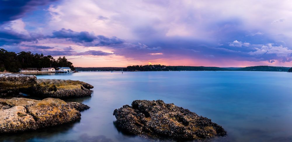 Sunset Over Beach — Craig’s Lawn Mowing and Garden Maintenance in Cronulla, NSW