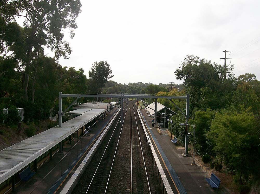 Train Station With Few Platforms — Craig’s Lawn Mowing and Garden Maintenance in Kirrawee, NSW