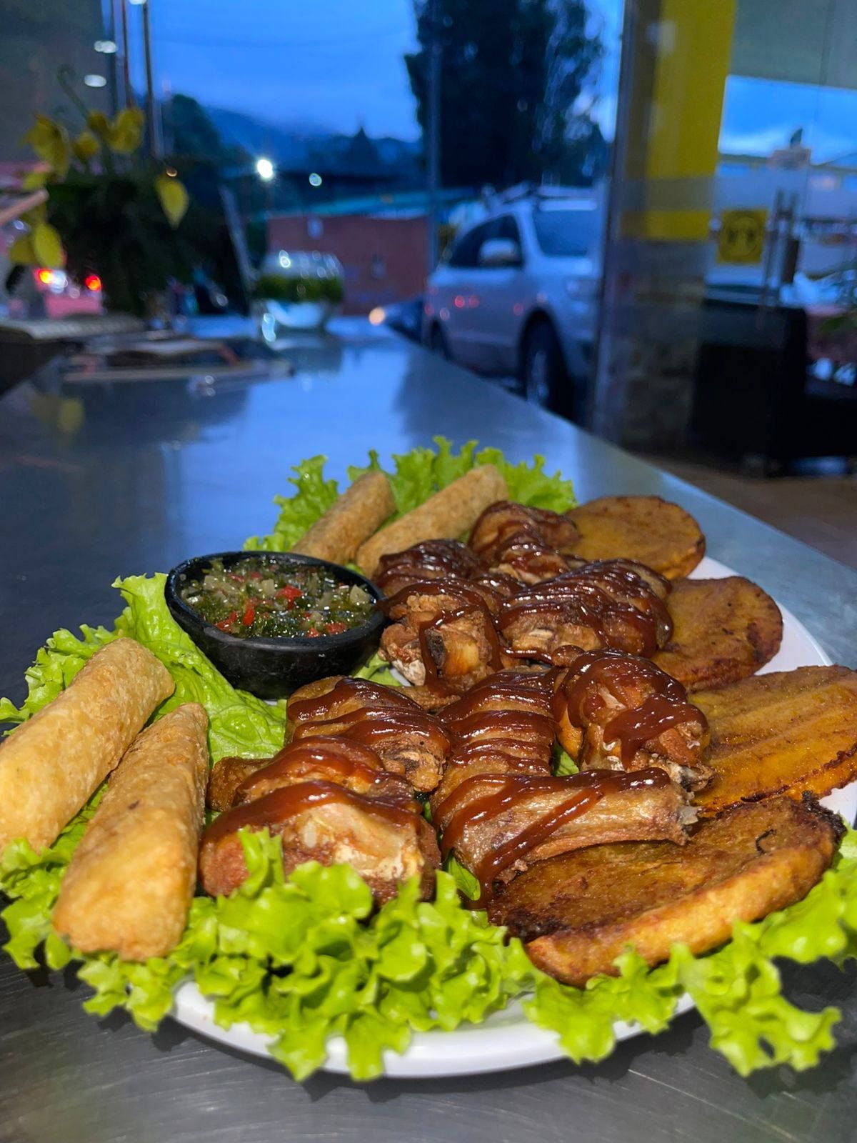 Delicioso plato colombiano