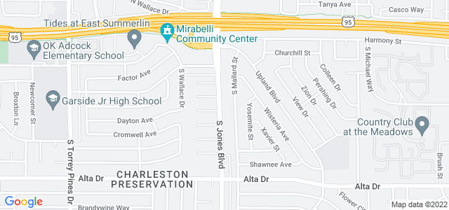 Map of business location