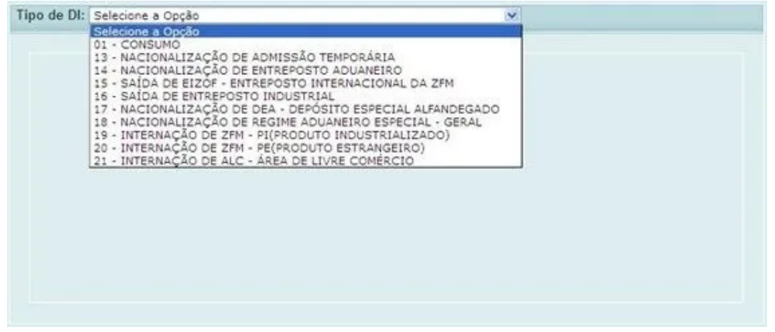 Uma tela de computador mostra uma lista de palavras