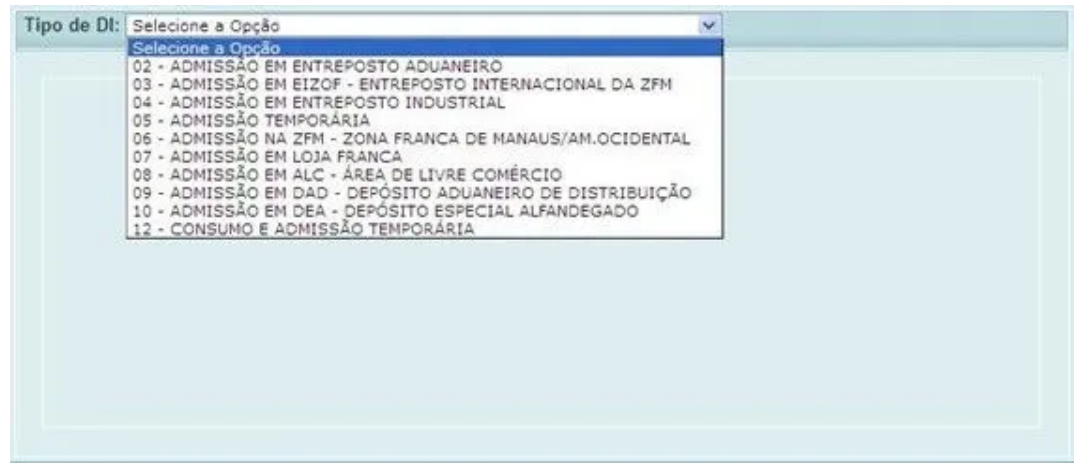 Uma tela de computador mostra uma lista de palavras