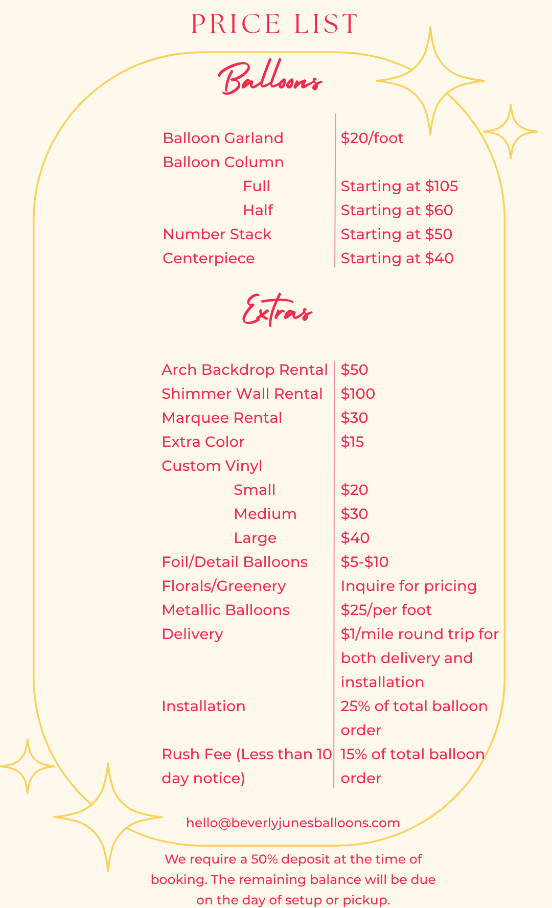 pricing 