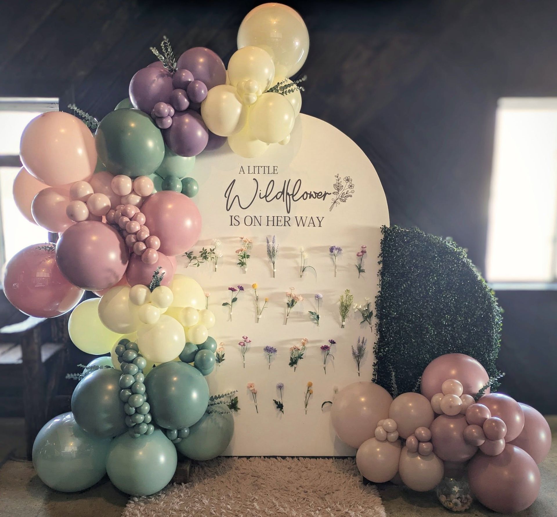 wildflower balloons
