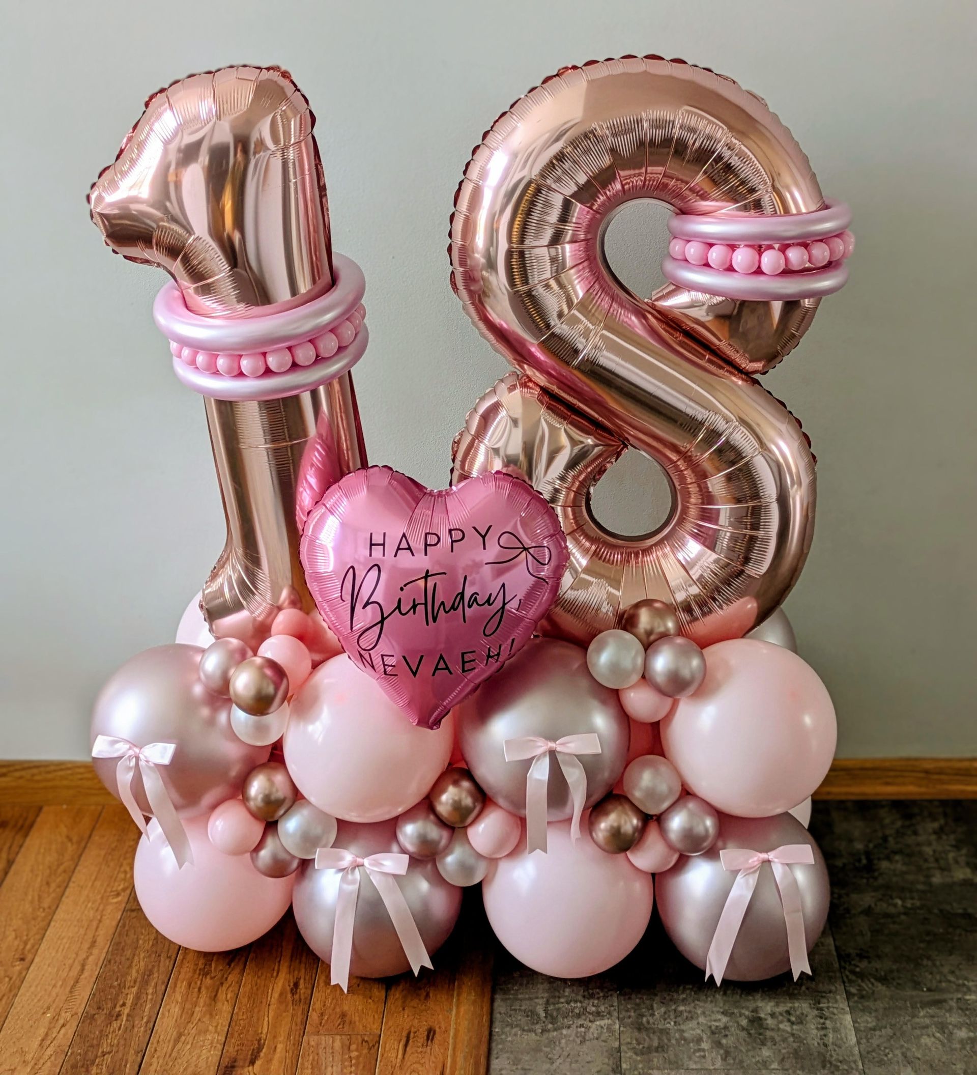 18th birthday balloons