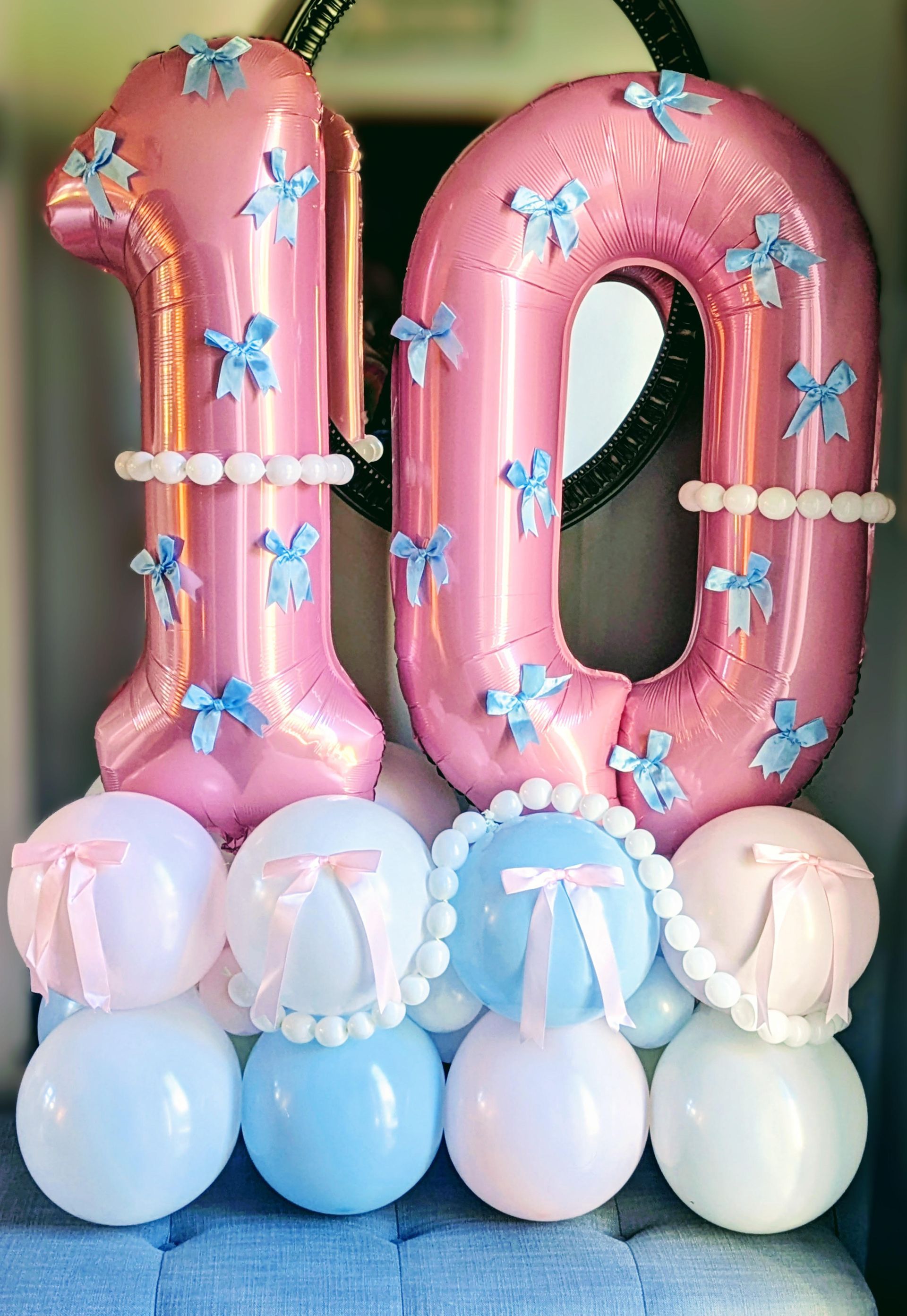 10th birthday balloons